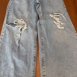 Vintage Levi jeans Y2K wide leg Silver tab